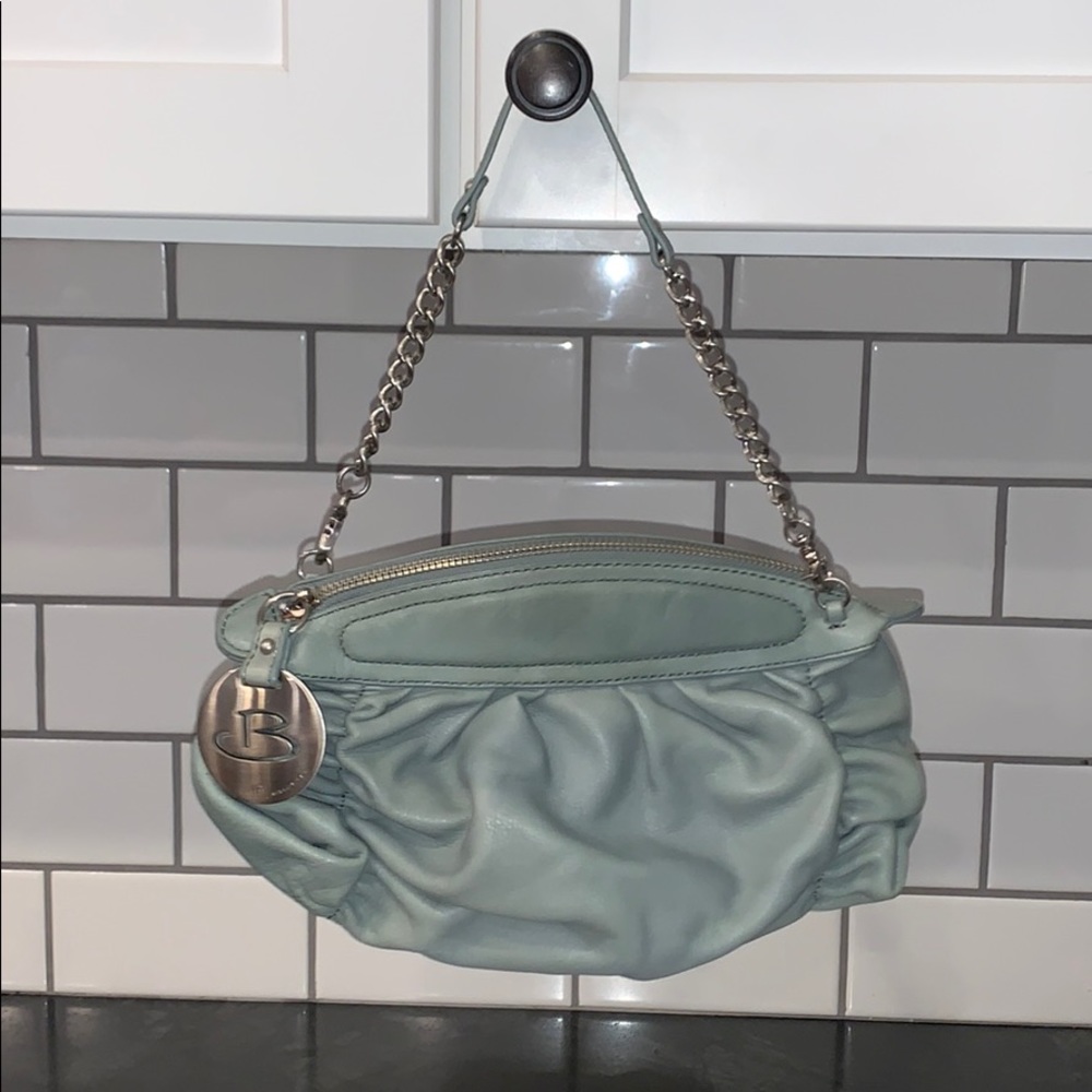 ❤️❤️ NWOT B Makowsky light green hand purse brand new❤️